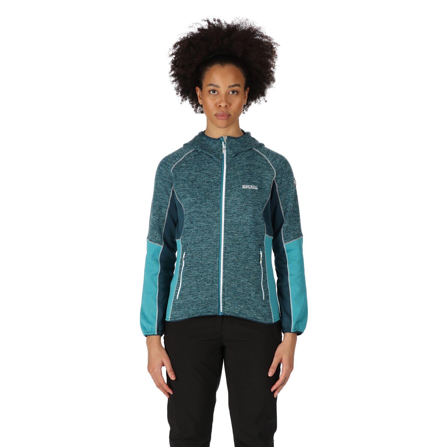 Regatta Strickfleecejacke Damen mit Kapuze 3/4