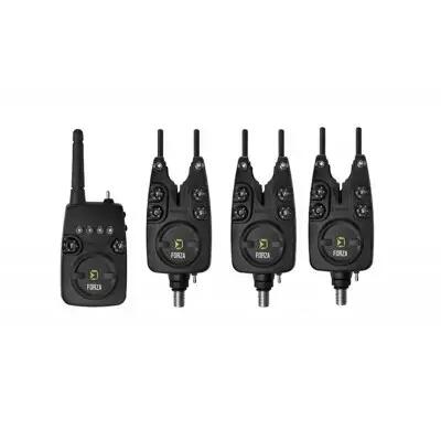 Set avertizori wireless Delphin FORZA LIFE+, statie + 3 avertizori, negru 1/7