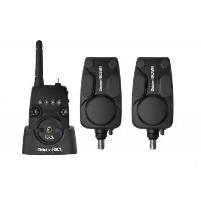 Set avertizori wireless Delphin FORZA LIFE+, statie + 3 avertizori, negru 2/7
