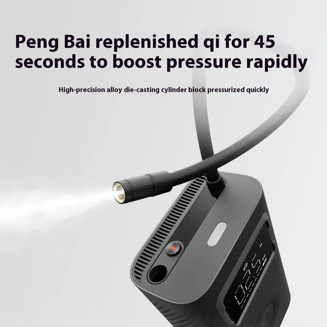 Compresseur d'air Xiaomi 2 Pro portable 150 psi USB-C noir 6/7
