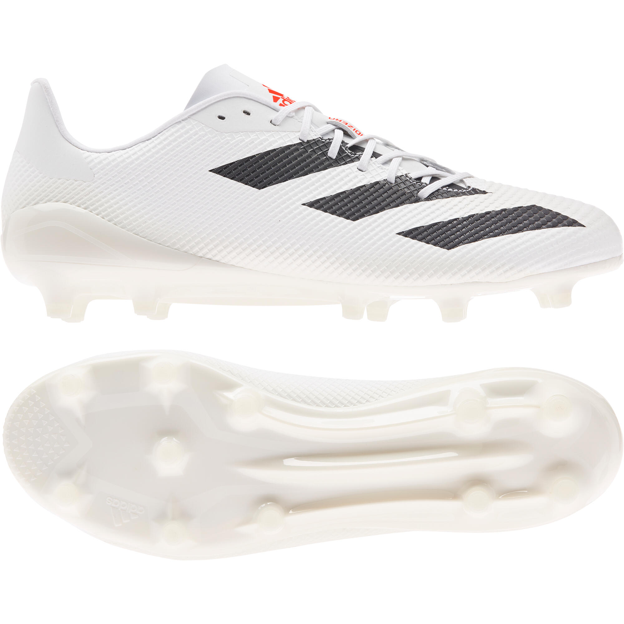 adidas Adults Rugby Adizero Rs7 ( Ftwwht/Cblack/Solred White FZ5373 - 11- 3/5