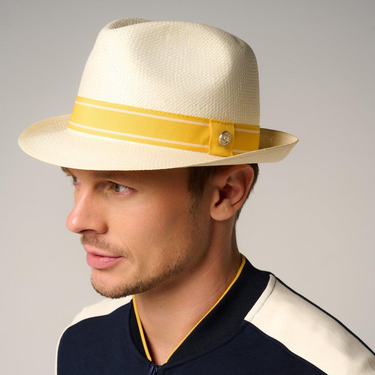 Trilby Papier Roland-Garros - Jaune 2/5
