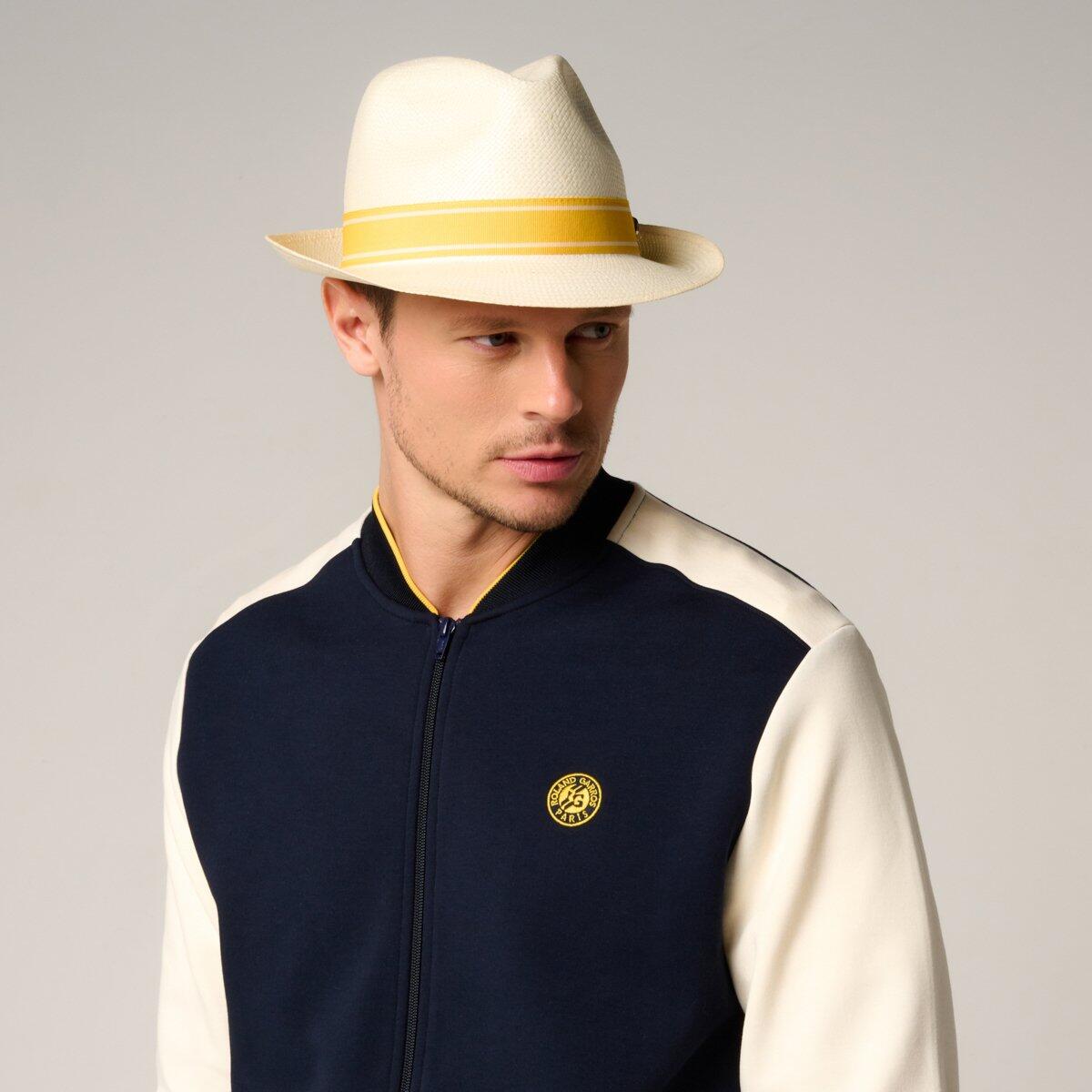 Trilby Papier Roland-Garros - Jaune 4/5