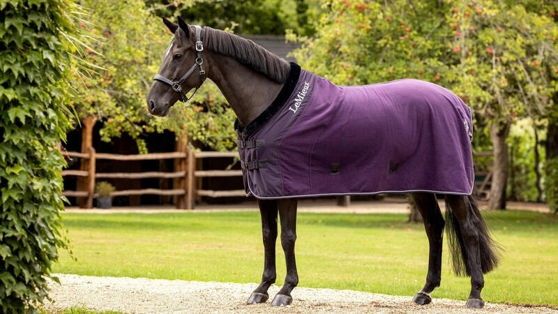 LEMIEUX LeMieux Luxe Fleece Deken Paardendekens 155/206cm - maat 155/206 - Fig