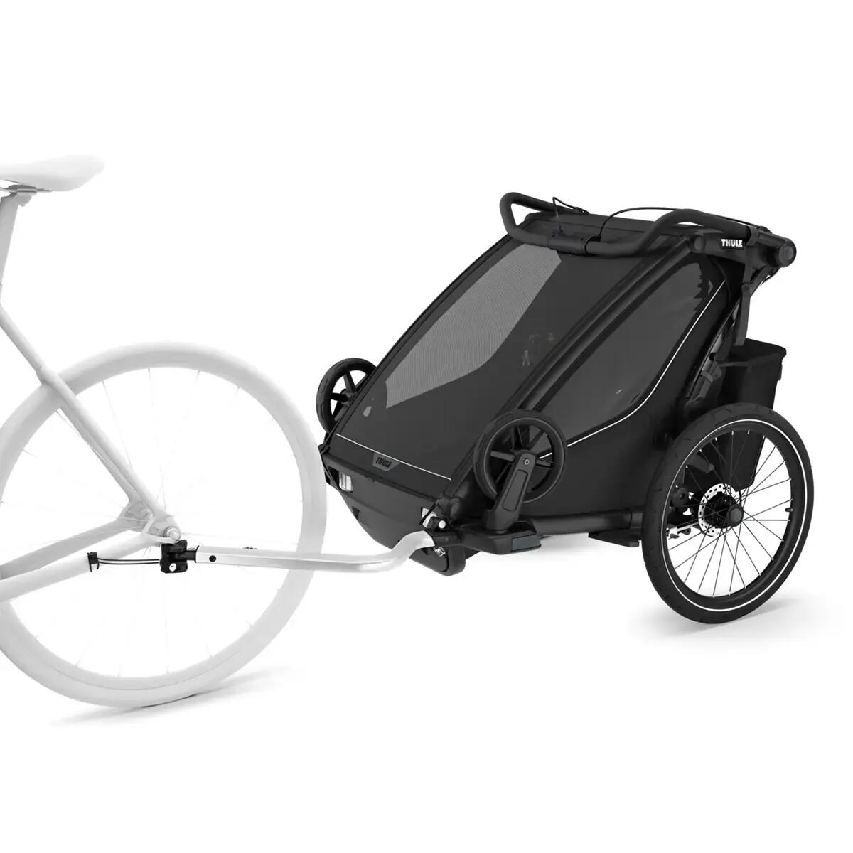 Carucior multisport double Thule Chariot Sport 2, Black 2/7
