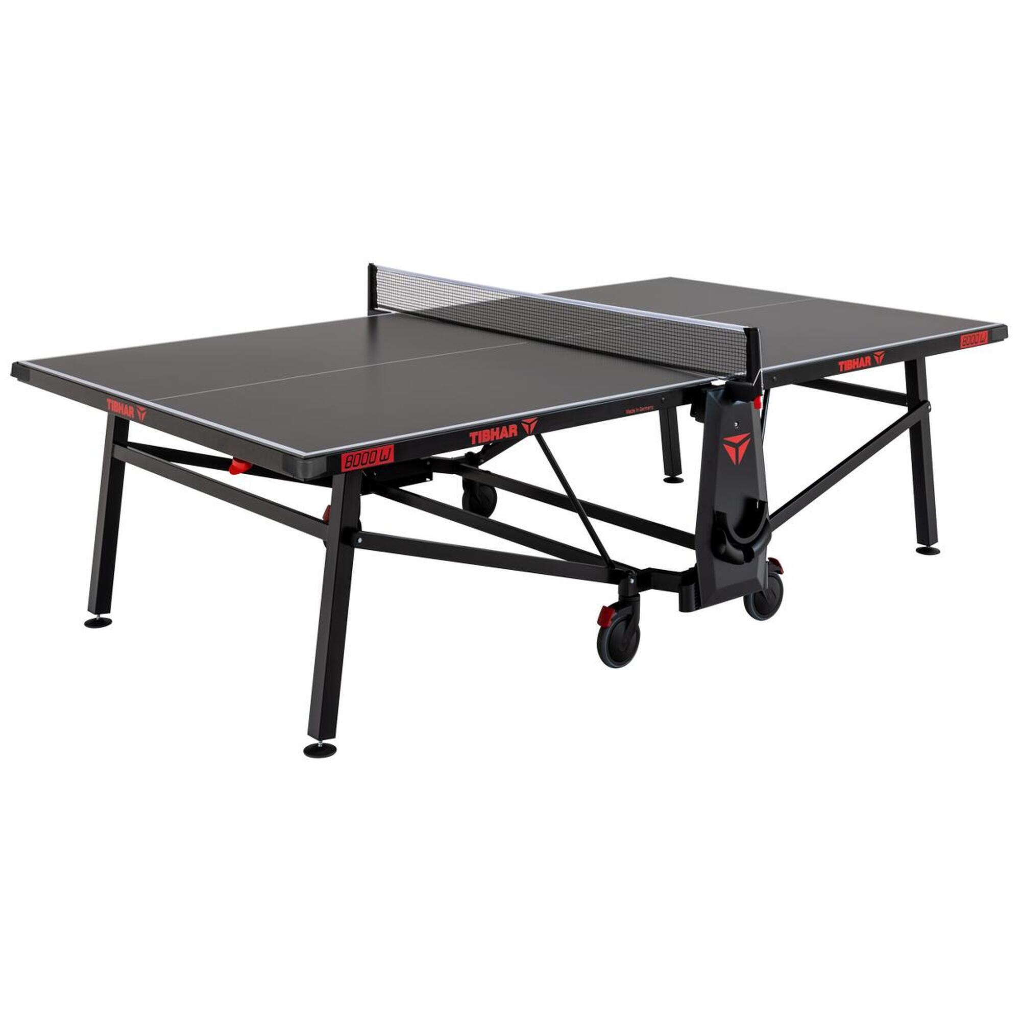 Tibhar - Table De Tennis De Table 8000w Table De Ping Pong Intérieur Et Extérieur/outdoor - Table De Tennis De Table - Decathlon