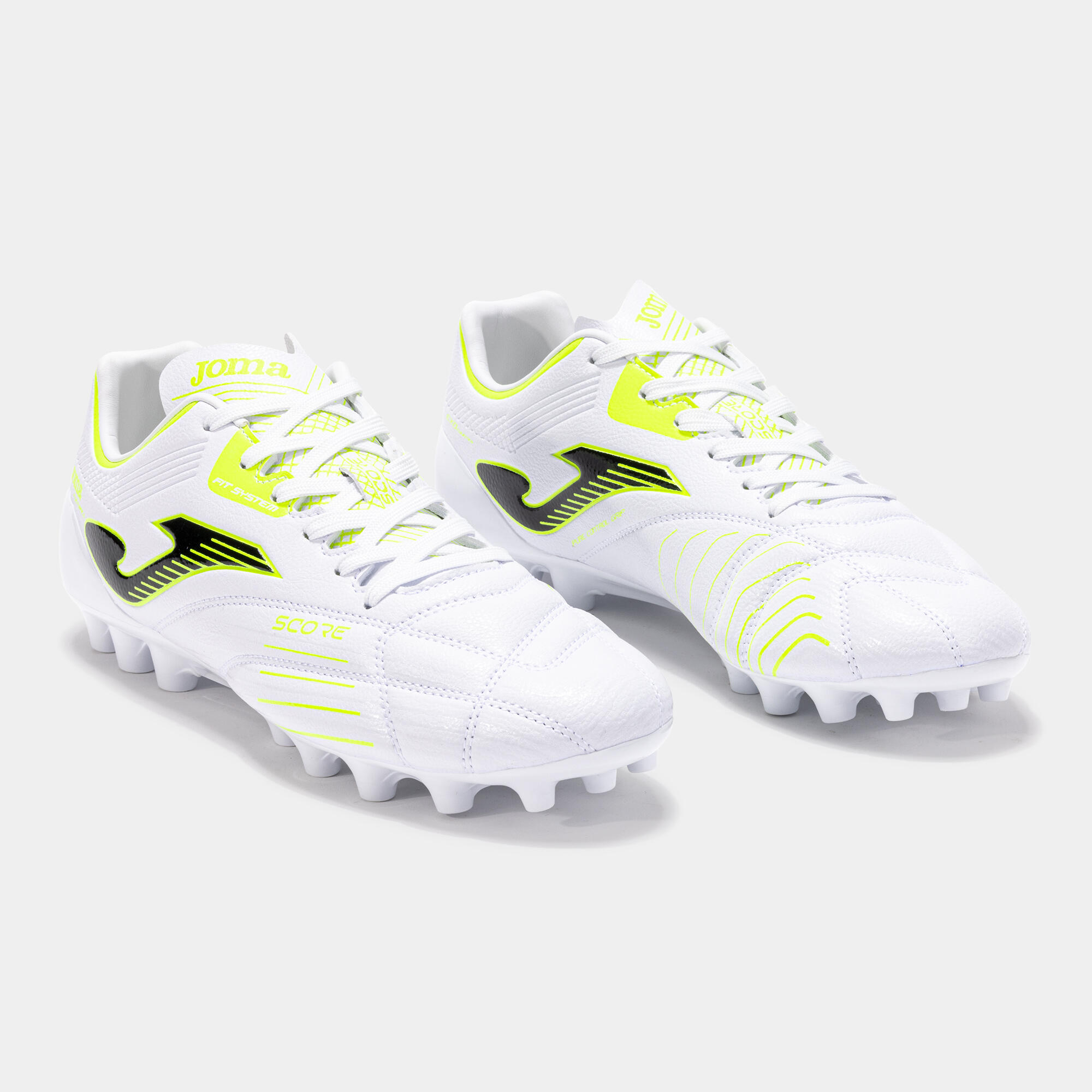 Botas Fútbol Fútbol Adulto Joma Score 24 AG Blanco 2/5