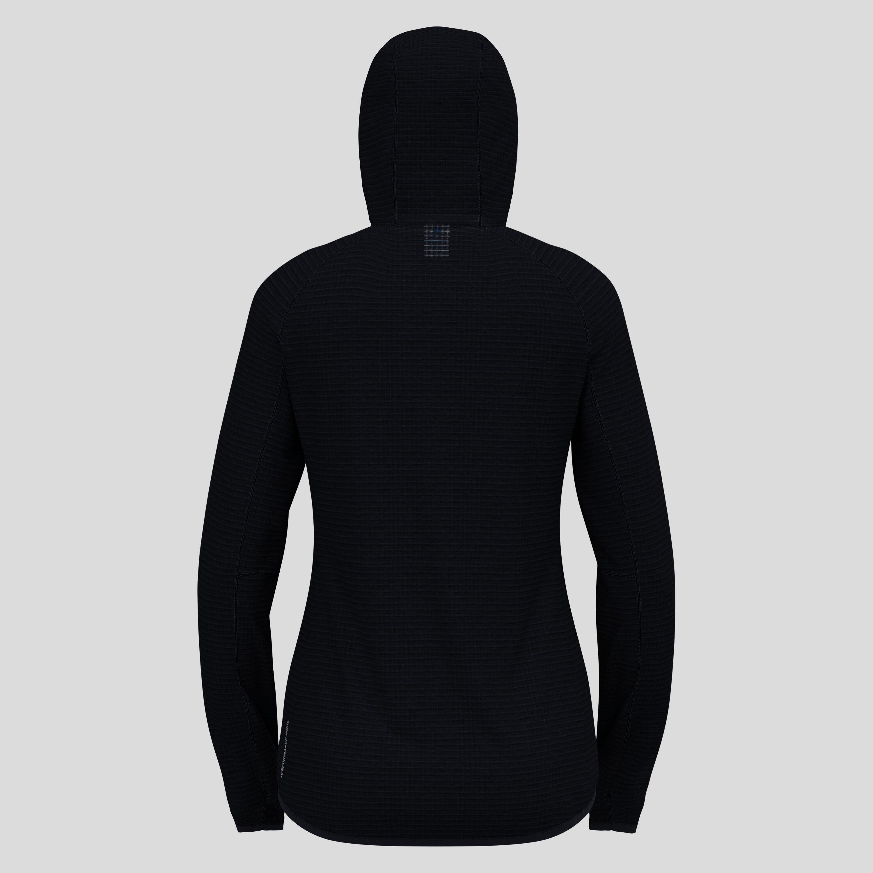 Pull à capuche zippé Ascent ODLO 7/7