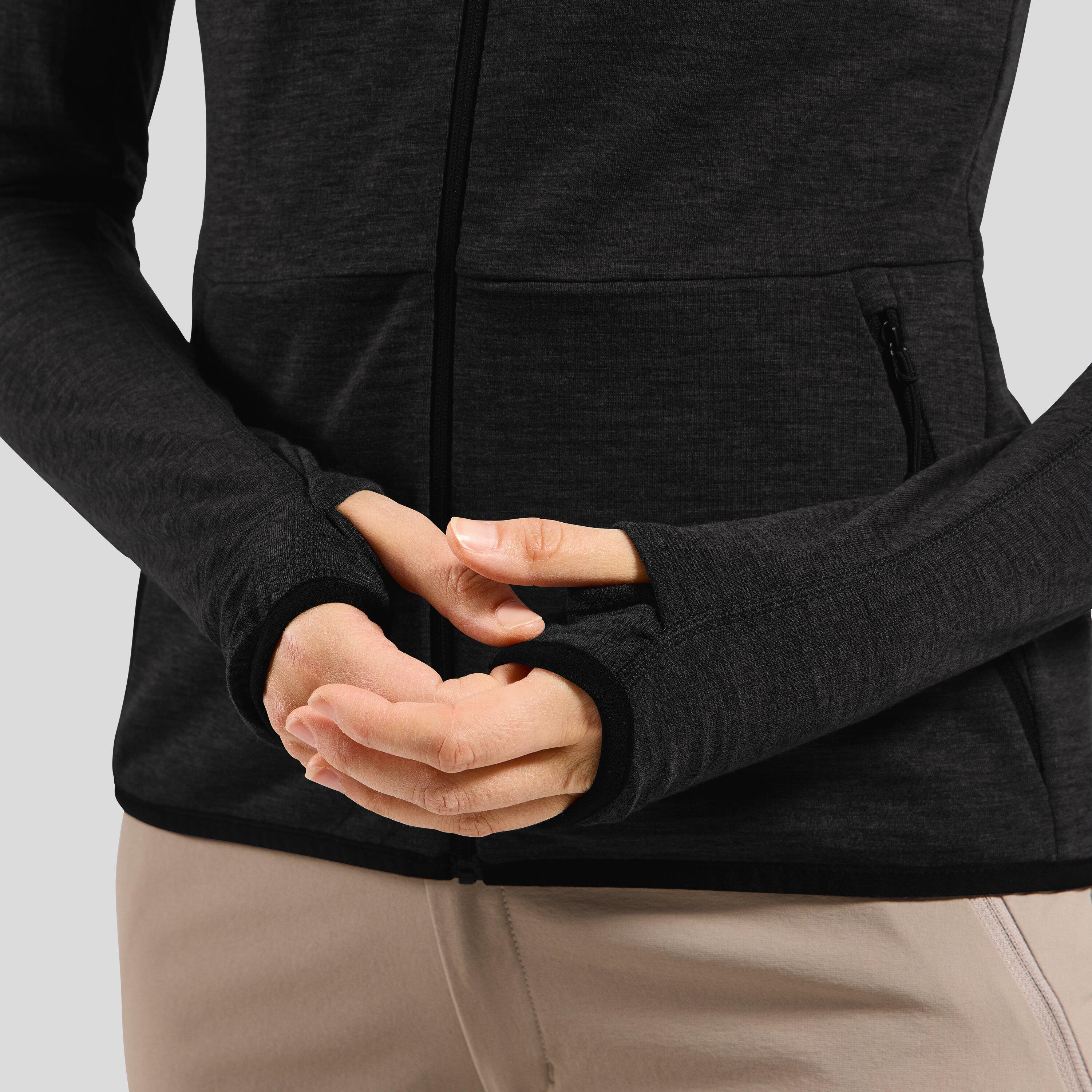 Pull à capuche zippé Ascent ODLO 3/7
