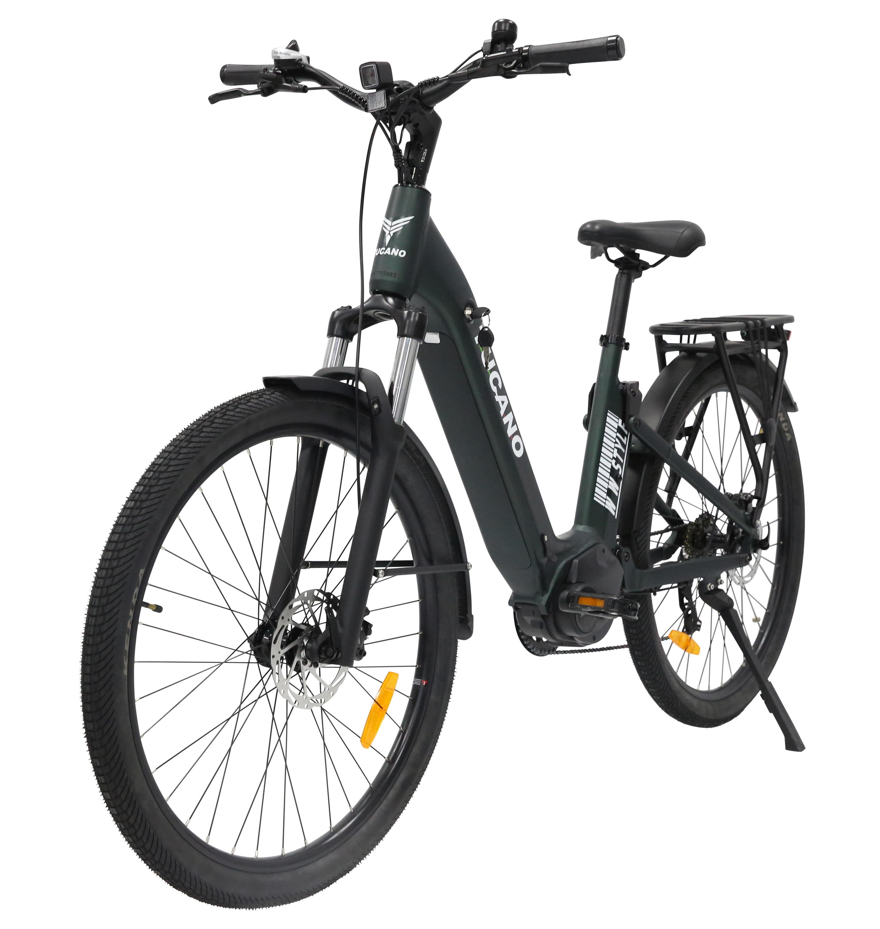 WW Style Green Bottle Matt: : Urban Doble Suspension with Central Motor 4/7