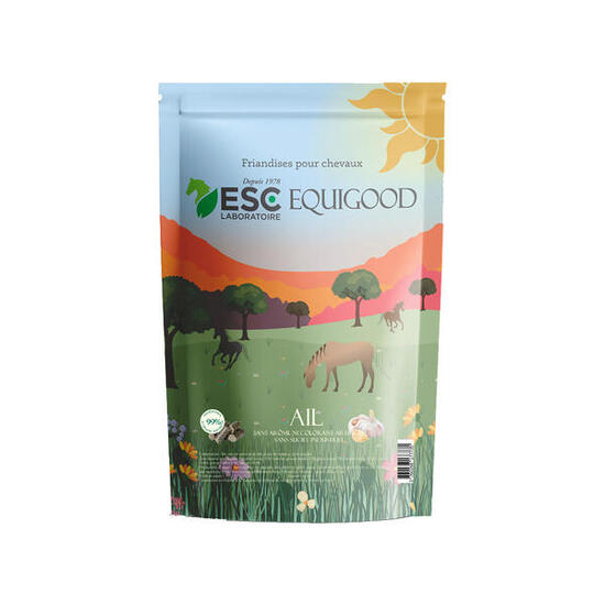 Equigood Knoflook ESC Laboratorium Natuurlijke Paardensnacks 1kg
