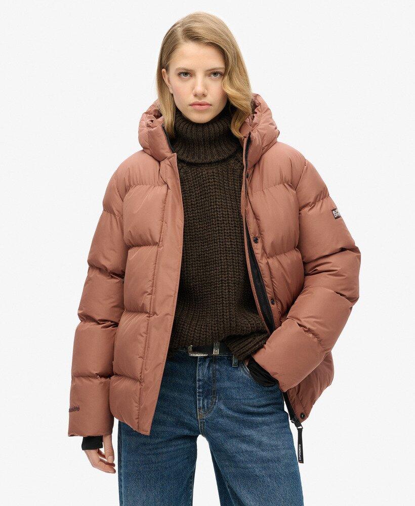 Doudoune de sport à capuche 5 compartiments SUPERDRY 1/1