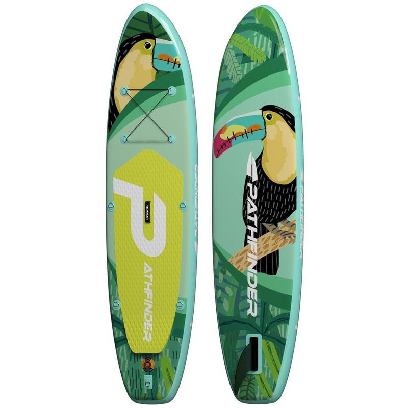 Deska SUP allround ADULT PATHFINDER TOUCAN LEAF 310 cm 10'2"