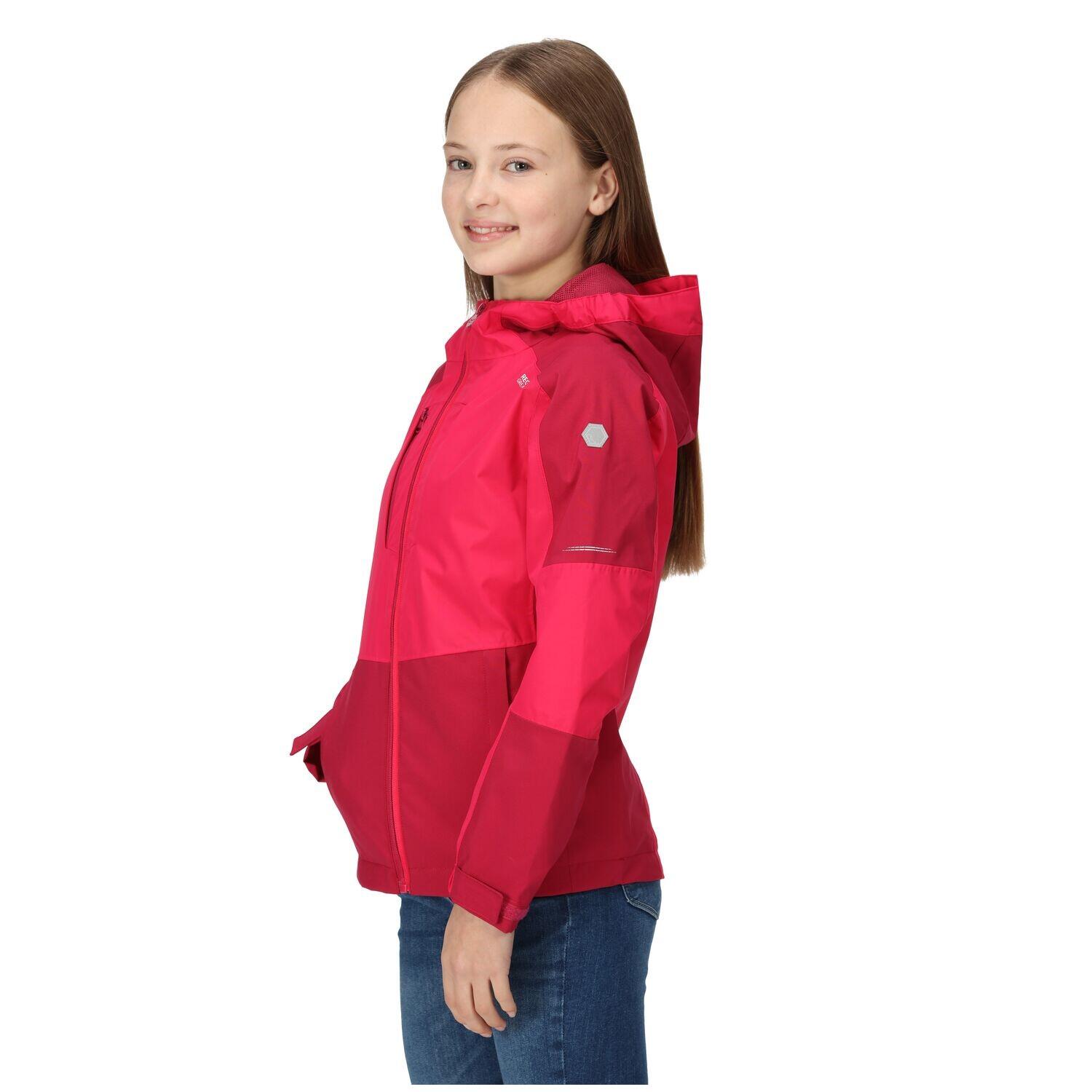 Regatta Highton V Outdoorjacke Kinder Wasserdicht mit versiegelten Nähten 3/5