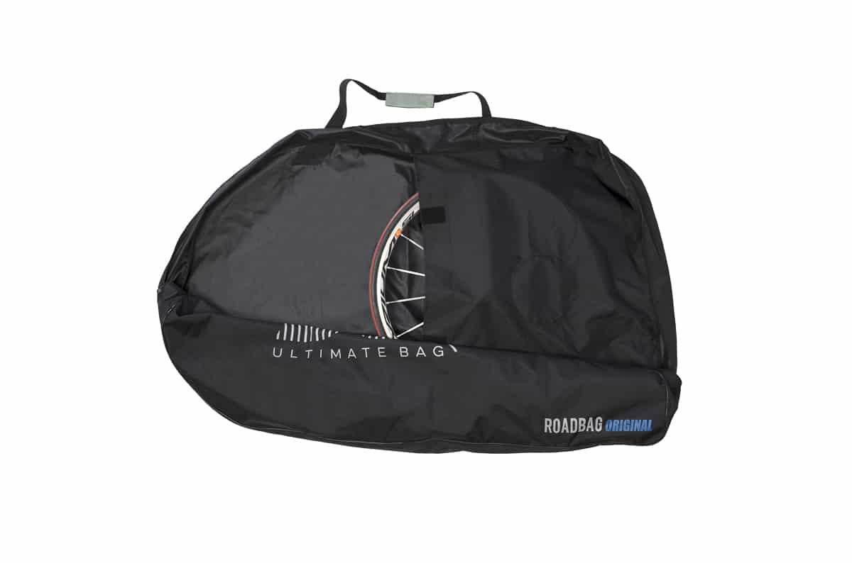 ROADBAG ORIGINAL, borsa per bici da strada senza togliere la ruota posteriore 3/6