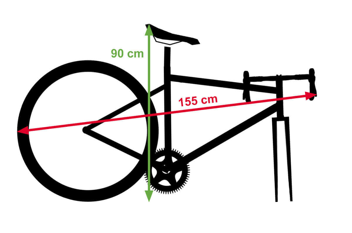 ROADBAG LIGHT – sacca bici da corsa senza rimuovere la ruota – nera 6/6