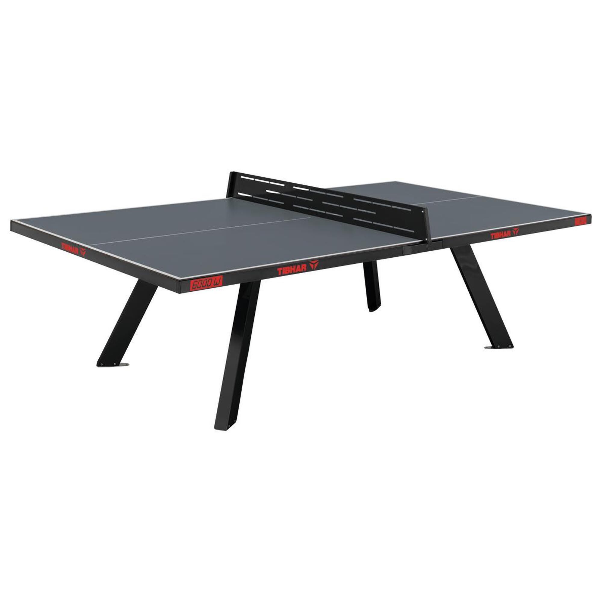 Tibhar - Table Tennis De Table Outdoor Tibhar 6000w - Table De Tennis De Table - Decathlon