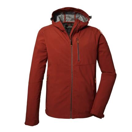 Killtec Softshelljacke Herren Wasserabweisend mit Kapuze leicht