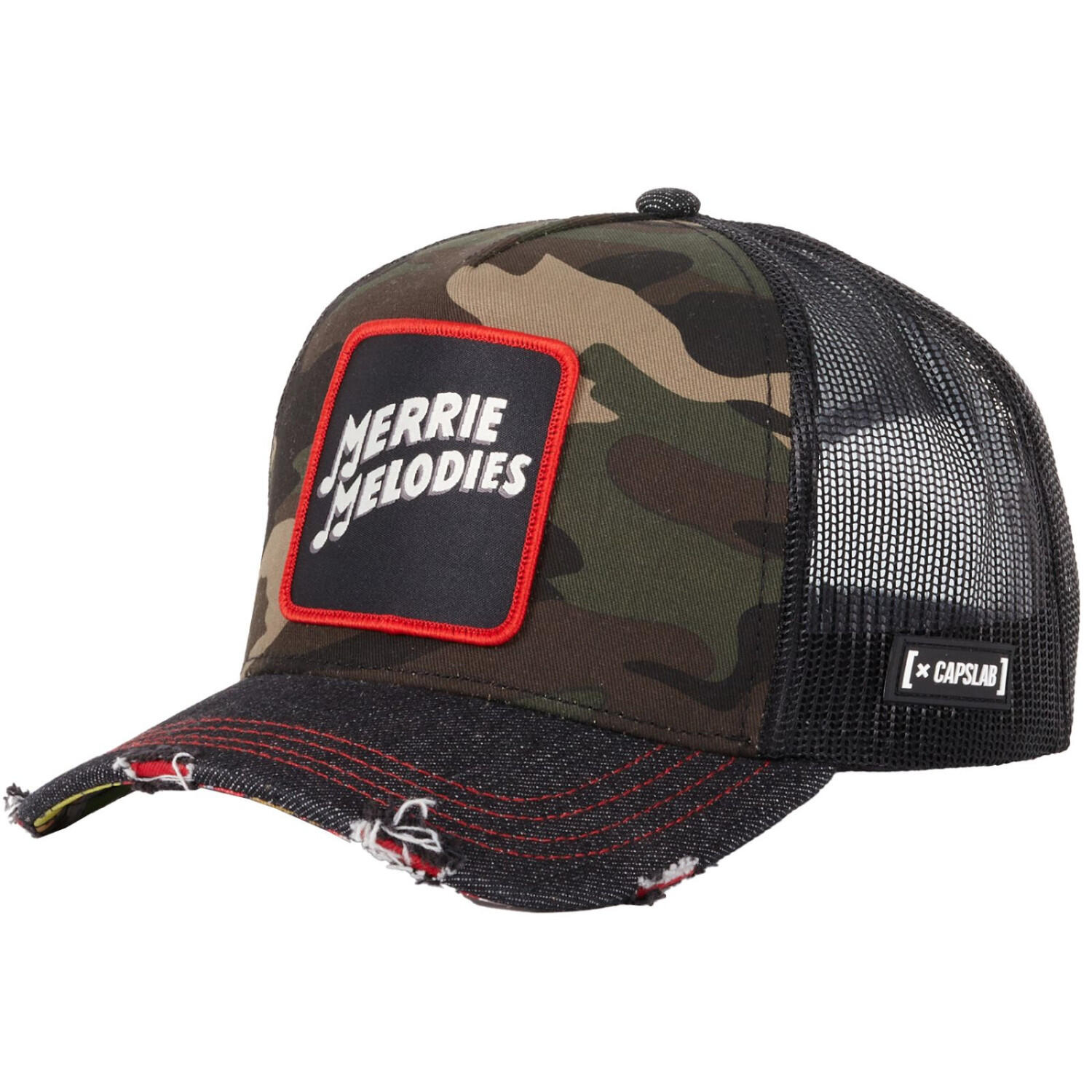 Casquette homme trucker effet déchiré Looney Tunes Folks 1/5