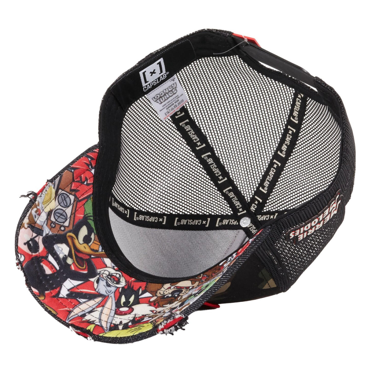 Casquette homme trucker effet déchiré Looney Tunes Folks 4/5
