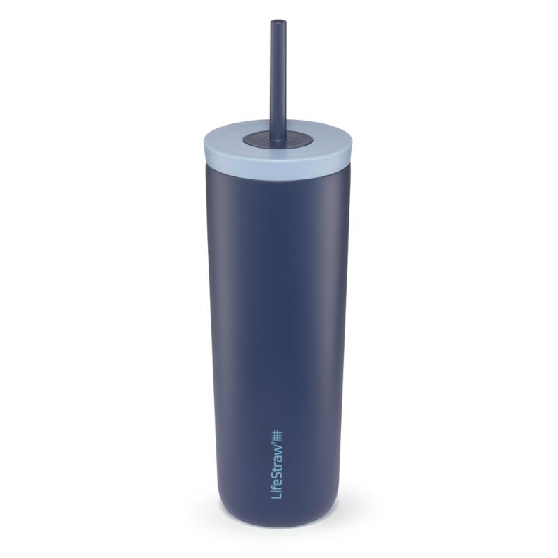 LifeStraw Go Series Tumbler 500 ml – Azul Escuro 3/4
