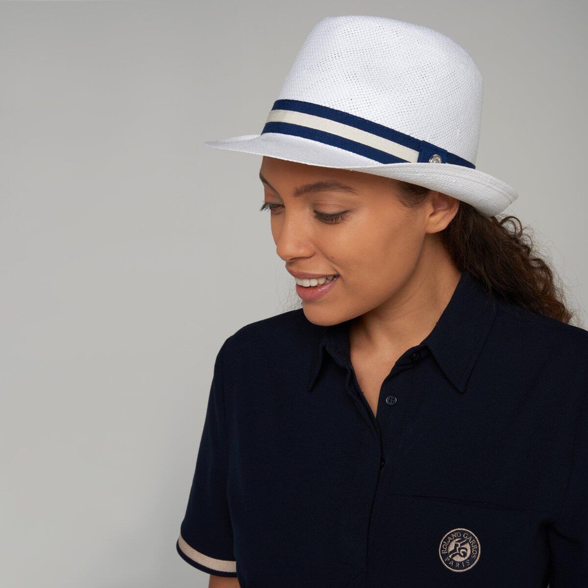 Trilby en papier Roland-Garros - Marine 2/5