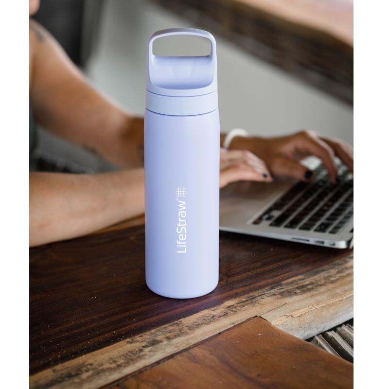 LifeStraw Go Inox 500 ml Provence Purple 4/5