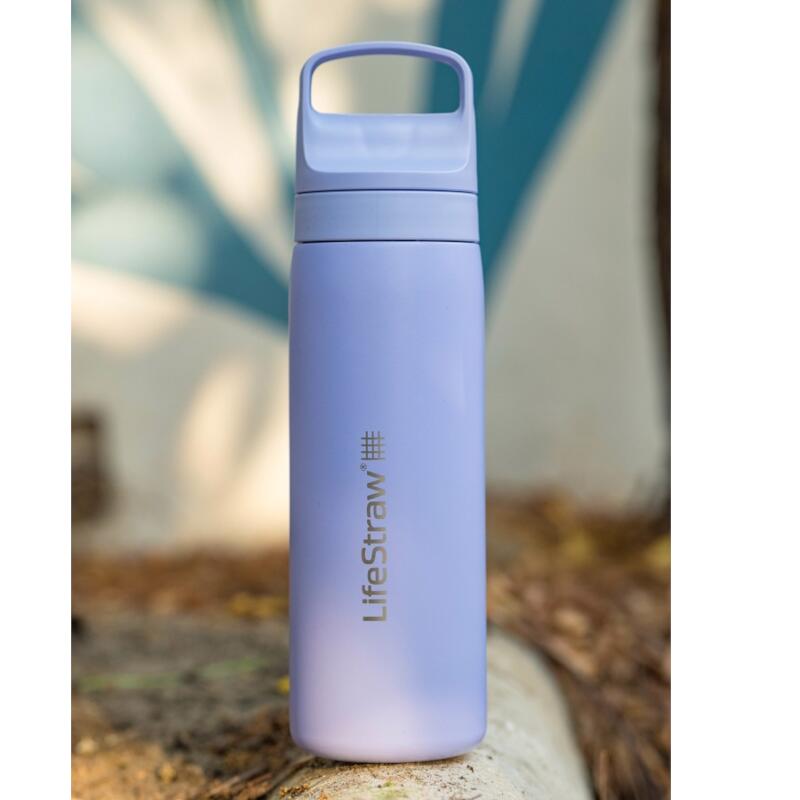 LifeStraw Go Series - Gourde filtrante en inox 700ml pour les voyages