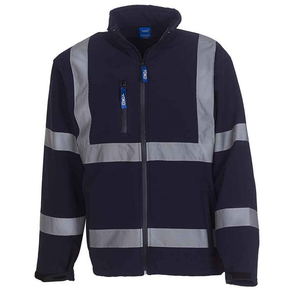 Yoko Unisex Adult Hi-Vis Soft Shell Jacket