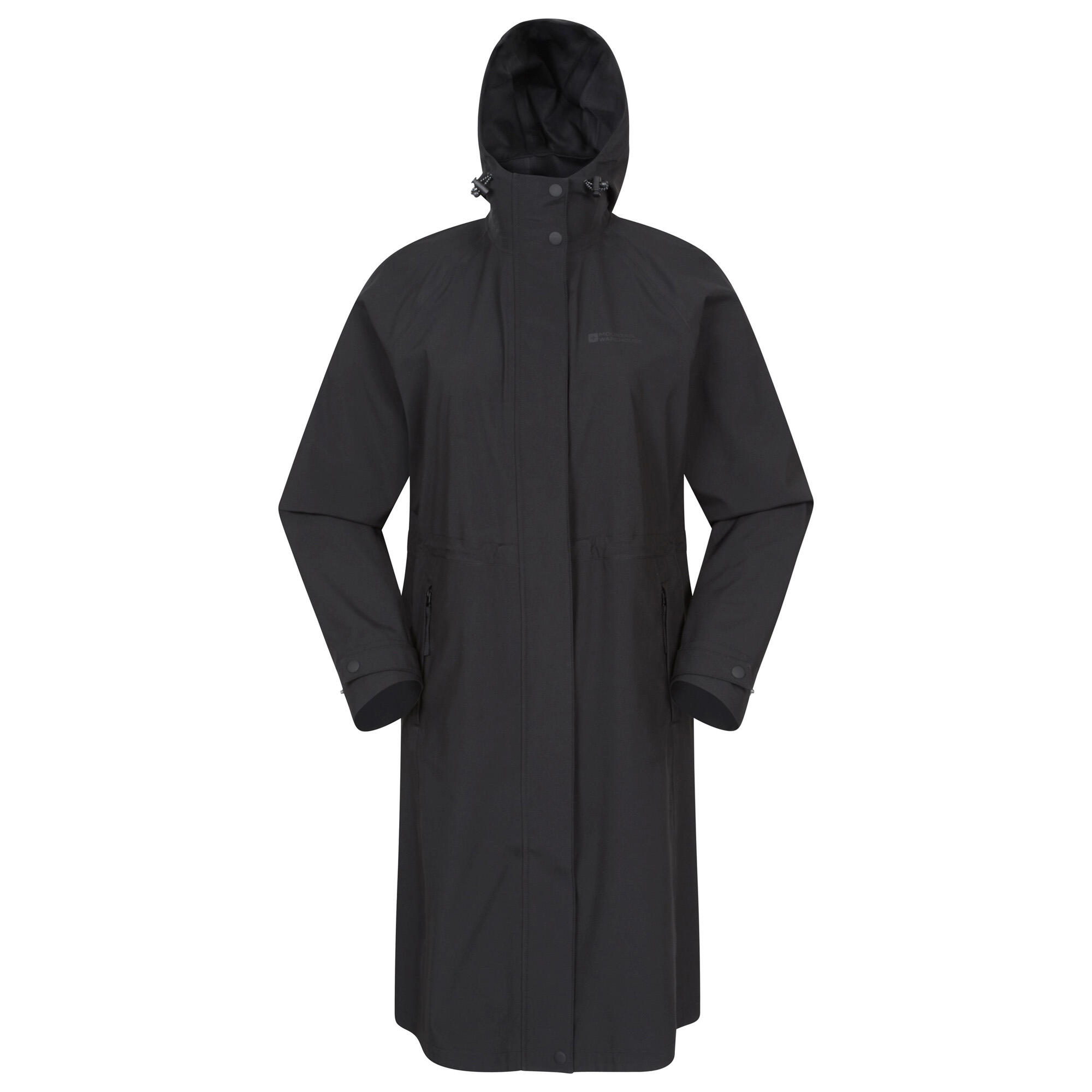 Animal Womens/Ladies Jade Waterproof Lightweight Long Raincoat
