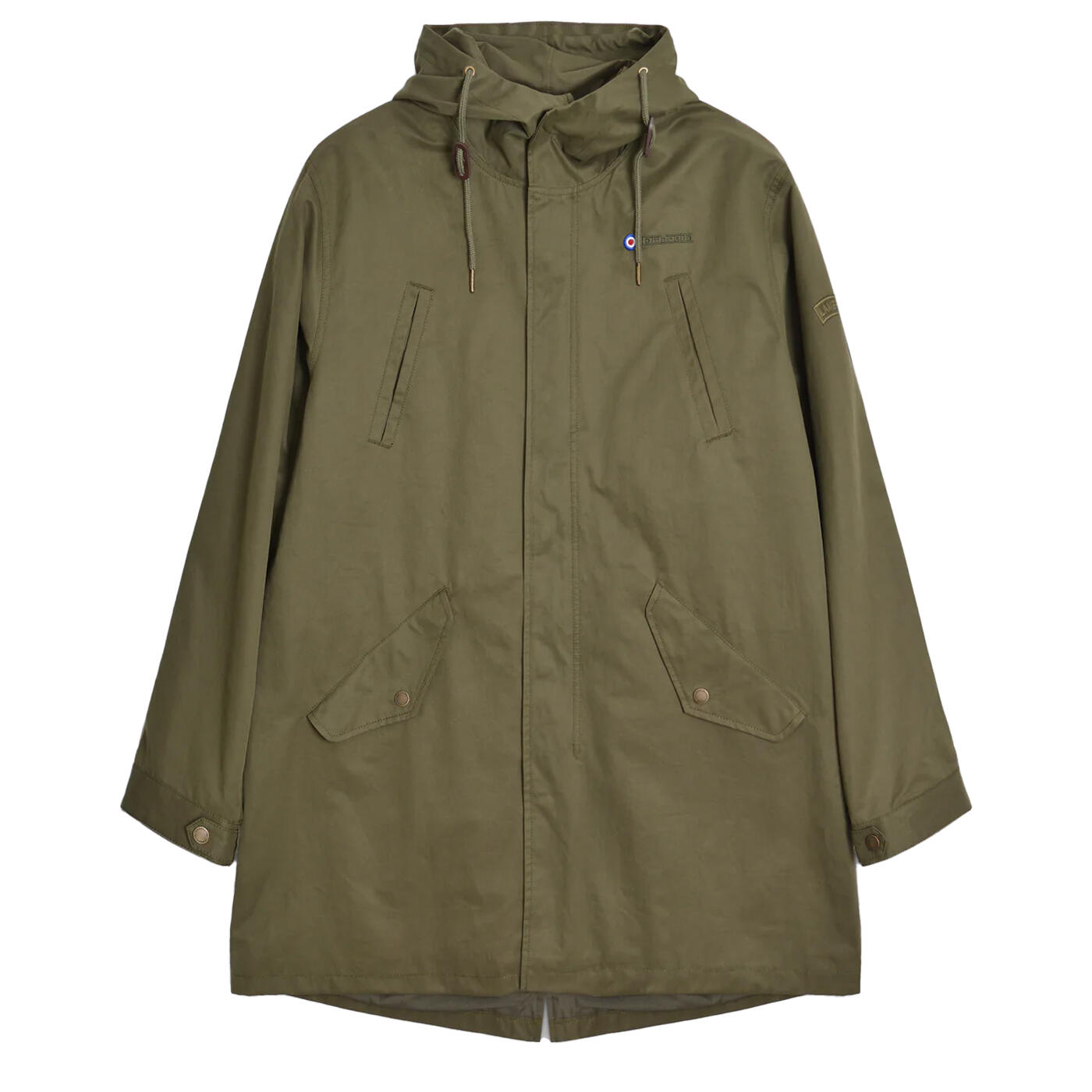 Lambretta Mens Shower Resistant Parka