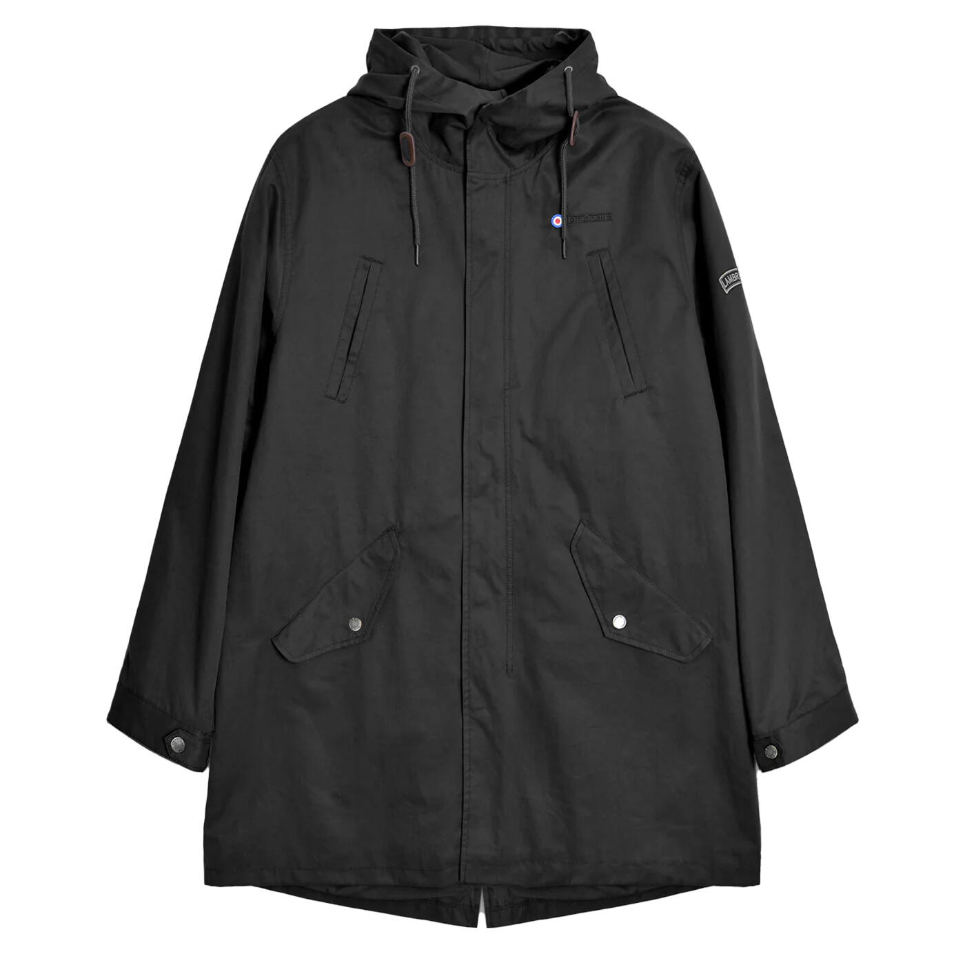 Lambretta Mens Shower Resistant Parka