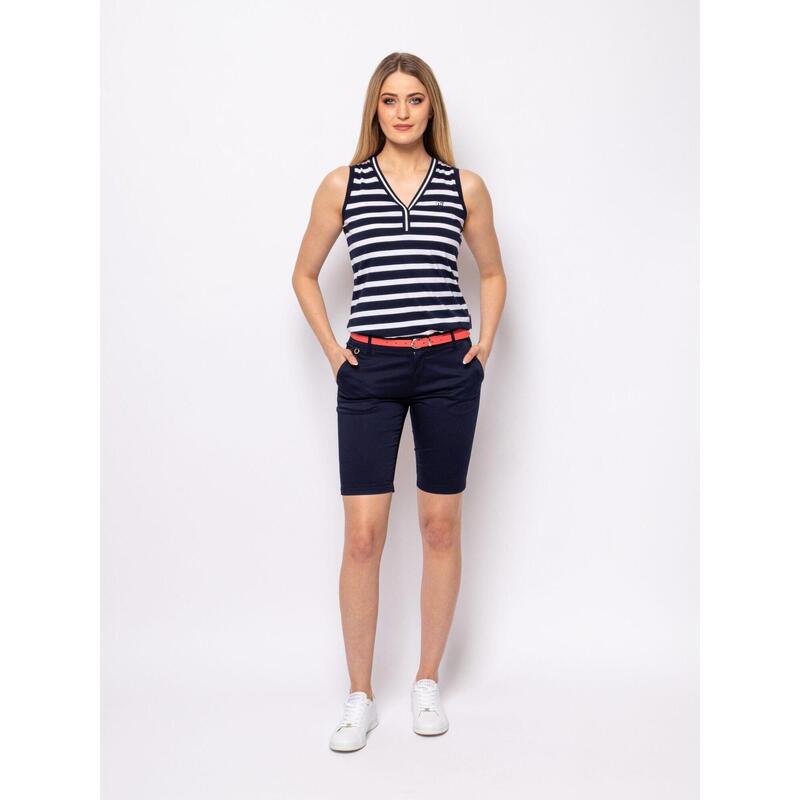 Pantaloni scurți din in pentru femei WISION24