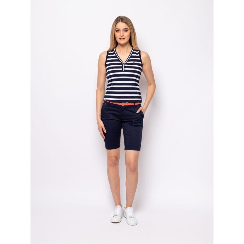 Pantaloni scurți din in pentru femei WISION24