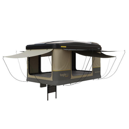 Tente de toit TAGLE Hossegor 2 personnes, imperméable, LED intégrée, pliable