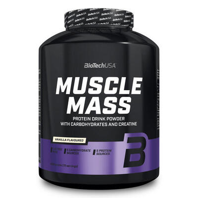 Muscle mass - 1000g vanille van biotech usa