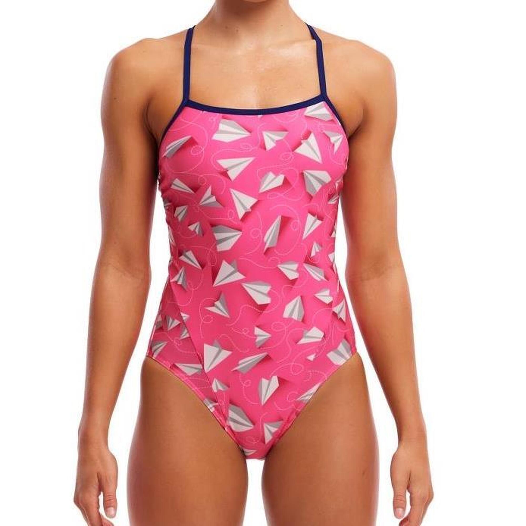 Funkita - Maillot De Bain Une Pièce Funkita À Bretelles Simples Pour Femme - Maillot De Bain 1 Pièce - Rose - S - Decathlon