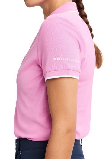 Rohnisch Miriam Poloshirt, Polo da golf da donna, Rosa 2/3