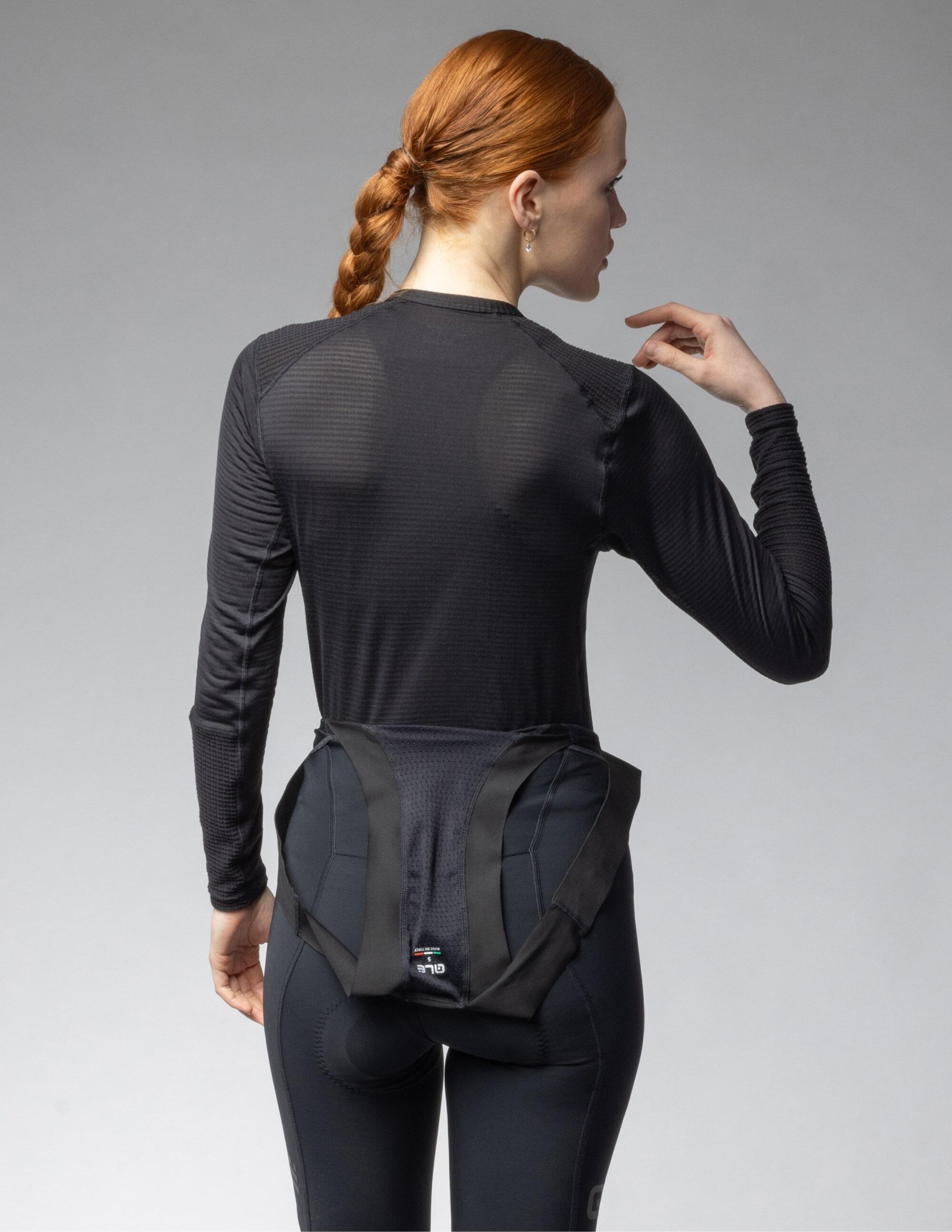 Baselayer Manches Longues Femme Alé Grid Noir 3/7