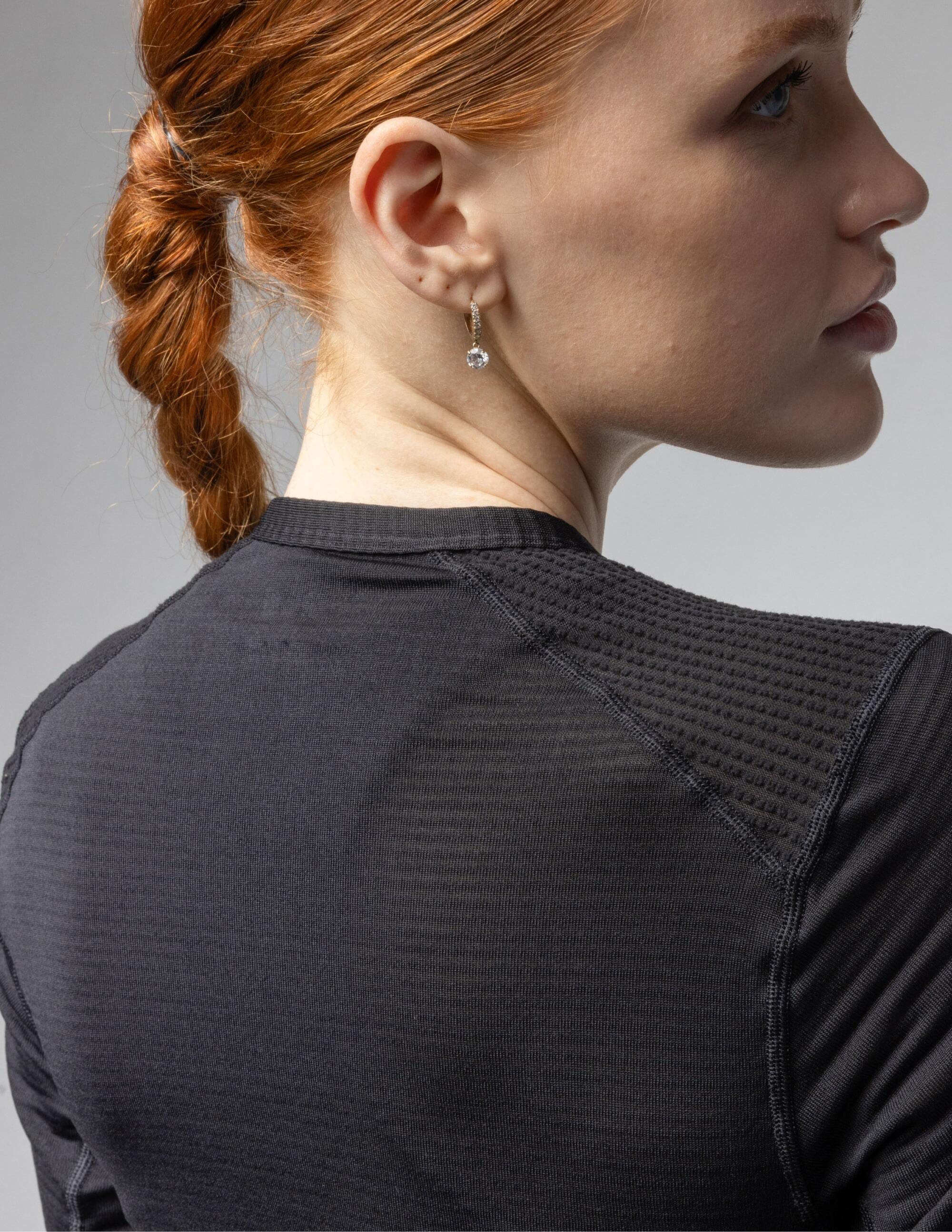 Baselayer Manches Longues Femme Alé Grid Noir 7/7
