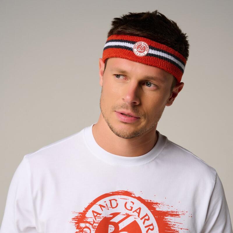 Bandeau éponge logo Roland-Garros - Marine
