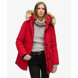 Manteau de parka à capuche en fausse fourrure Everest