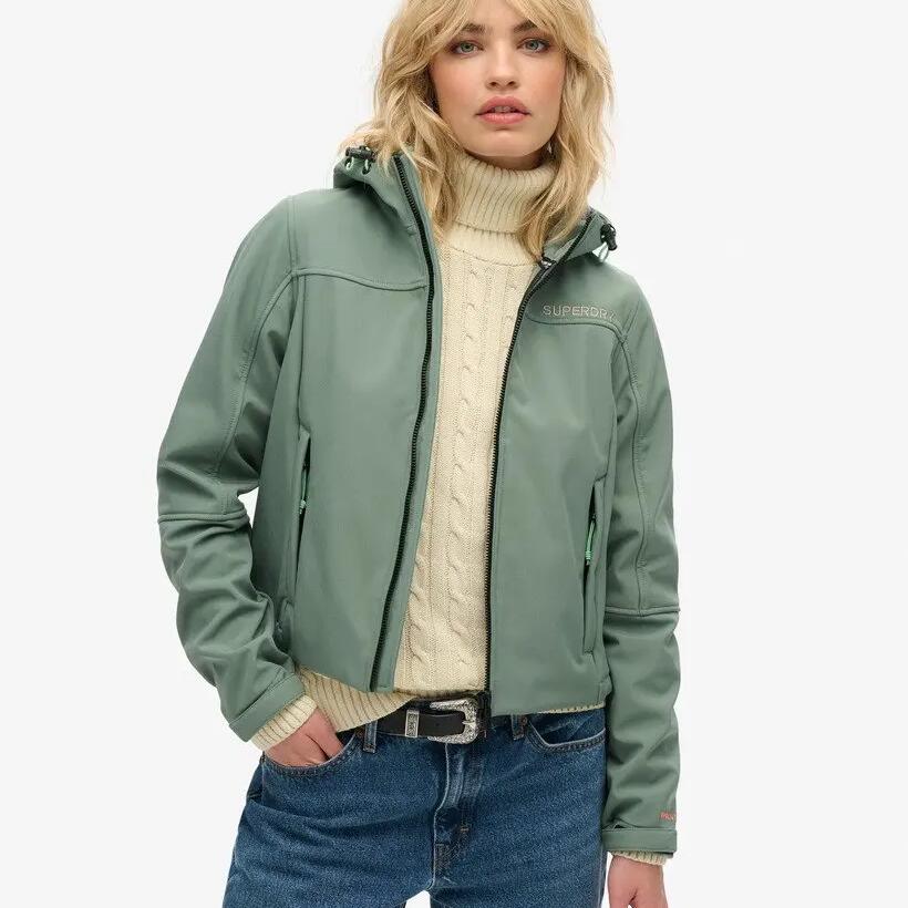 Women's waterproof jacket Superdry Softshell Trekker