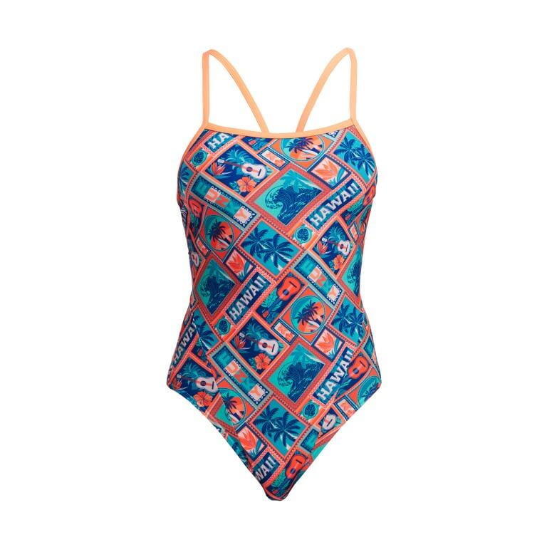 Funkita badpak met één bandje voor dames 6/7