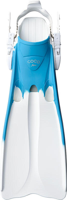 Gull Coco Adult Women Scuba Diving Fins -White/EL Red