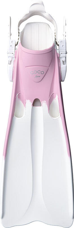 GULL - GULL COCO  フィン WHITE/RED Gull Coco Adult Women Scuba Diving Fins -White/EL Red