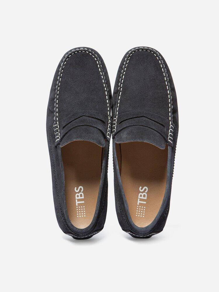 Mocassins Homme - SAILHAN Bleu 3/7