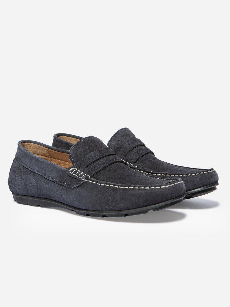 Mocassins Homme - SAILHAN Bleu 2/7