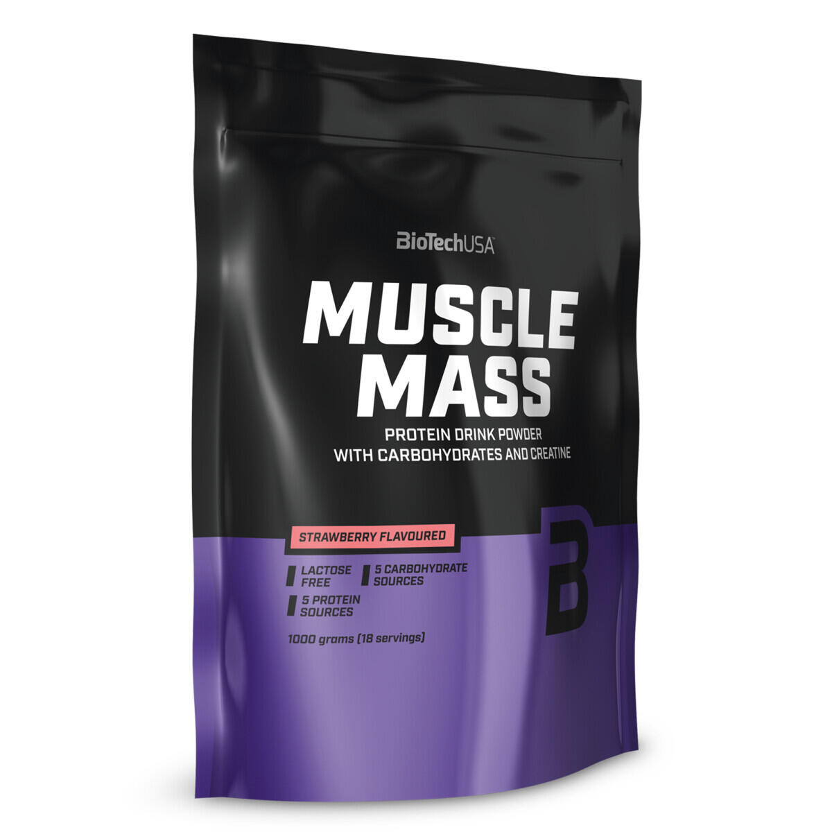 Biotechusa - Hard Gainer - Muscle Mass - Fraise - Gainer - Taille Unique - Decathlon