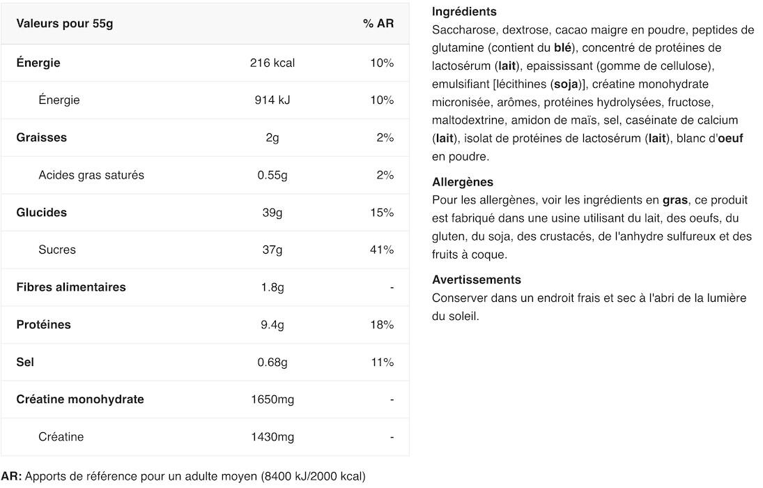 Hard gainer - Muscle Mass - Cioccolato 2/5